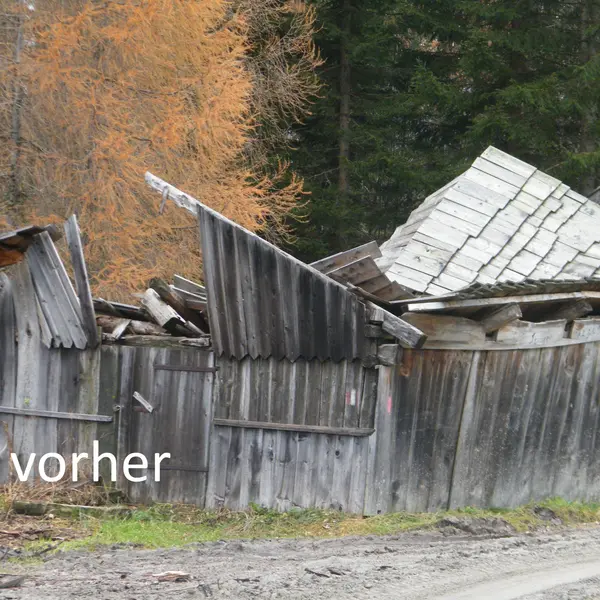 2014 Vorher Stall in der Eigge